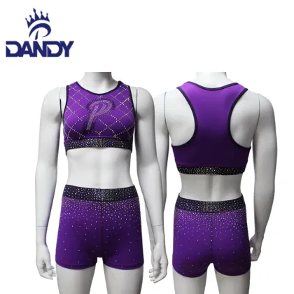 Sparkling world team cheer practice wear
