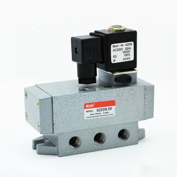 Big Abole K25DH-08 (Q24) Valvola di solenoide pneumatica a 5/2 via