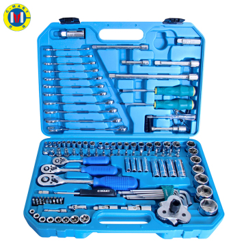 C-Mart 121-piece Professional Multi-functional Screw Ratchet Hex Allen Car Tool Combination Wrench Set