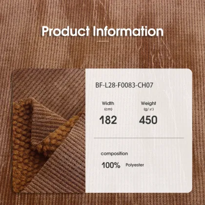 No Bonding Double-side Fleece Polyester Knitted Fabric