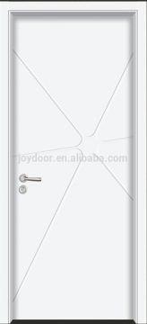 simple design white color MDF door use for internal room door