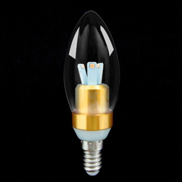 220LM COB 4W Samsung Chip LED Candle Light dimmable bulb E14