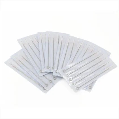 Tattoo Needles and Tips Set 50pcs Disposable Mixed Tattoo Needles and 50pcs Assorted Sterilized Disposable Tattoo Tip for Tattoo