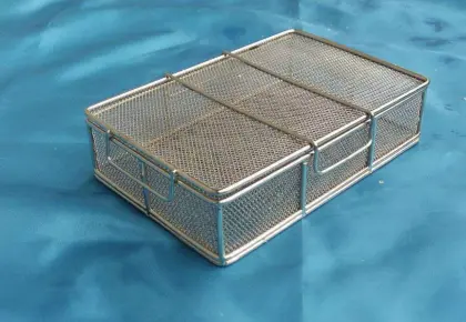 Hospital disinfection surgery SS basket