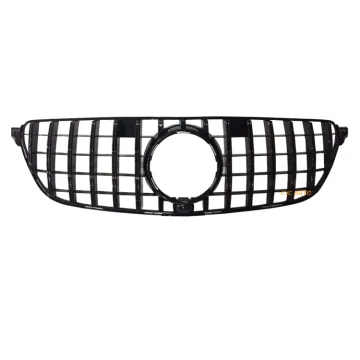 Mercedes-Benz W166 GLE Coupe 2016-2018 GT Style Front Grille Modification