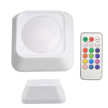 Intelligent Color-Changing RGB LED Night Light Set with Remote Control