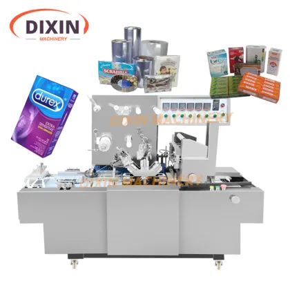DIXIN Soap Cellophane Wrapping Machine for Cosmetic Boxes and Perfume Films