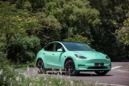 Mint Green Car Vinyl Wrap Film 1.52*18M