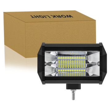 Super Bright 5 Inch 72W 24LED Work Light for Jeep Offroad SUV Boat Motorcycle