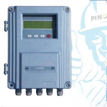 External clamped wall type ultrasonic flowmeter