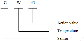 model of tempetrature sensor