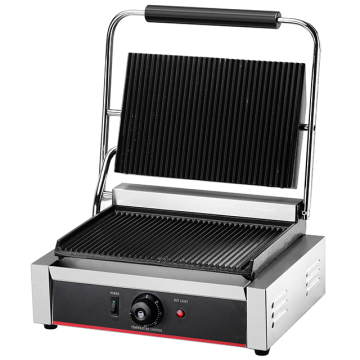 GH-811E Industrial Double Heads Electric Panini Grill / Sandwich Press