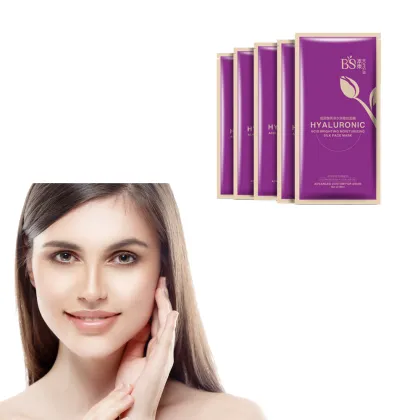 Replenishment Whitening facial mask accept OEM Whitening cosmetics HA silk face mask