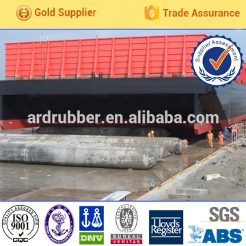 Used for launching ships at Malaysia with inflatable rubber ship launching airbag