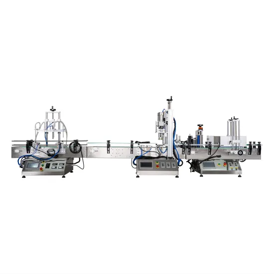 China Supplier Liquid Packaging Filling Equipment and Quality Bottle Sealing Production Line