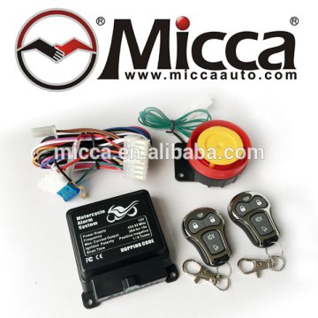 MC752 1 way motorcycle alarm system with engine starter, scooter anti-theft, motorbike alarm