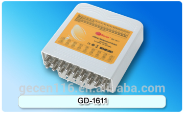 zhuhai gecen Hi-isolation and short-circuit protect 17 in 1 DiSEqC switch GD-1611