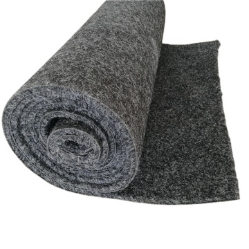 Tesla Model 3 Tufted Car Carpet Floor Mats - Non-Woven Fabric Upholstery