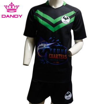 Última camiseta de rugby de equipo de varios estilos para hombres