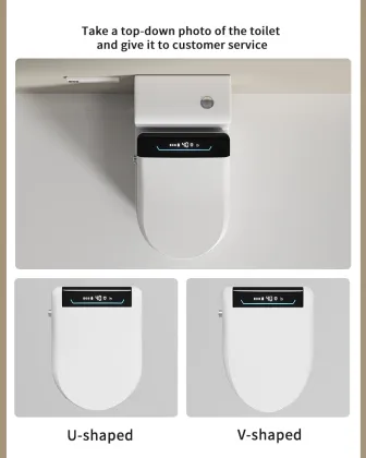 2025 TikTok Newest Intelligent UV Shape Smart Bidet Toilet Seat Cover