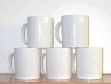 white sublimtion mug 11oz ceramid mug Grade AAA Standard sublimation mug