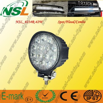 42W 4 inch LED Work Light,12V LED work light, 6000K led work light for trucks