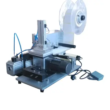 Semi-automatic Flat Labeling Machine Case Packaging Type