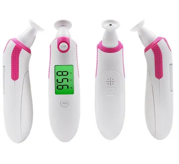 CE 510K Approved 1-Second Instant Read Non-Contact Digital Infrared Forehead and Ear Thermometer for Baby