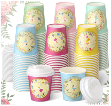 Best Selling Customized Personalized Single-Wall Recyclable Juice Coffee Paper Cups