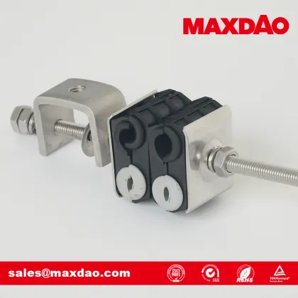 1-5/8" passivated surface treatment feeder clamp andrew