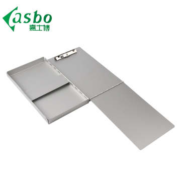 Silver Storage Aluminum Multi-Function Folding Clipboard - Versatile Cruiser-Mate