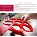 Silicone Pancake Moldes Non Stick Egg Ring Maker