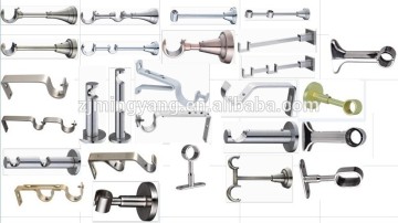 stainless steel curtain rod bracket