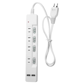 JP USB Power Strip Outlet Extension Socket