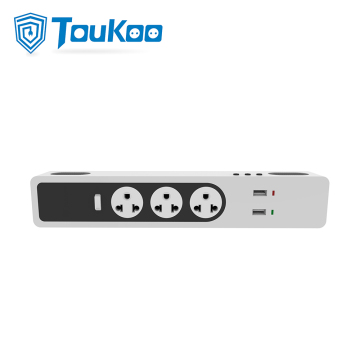 3 outlet extension socket with Bluetooth audio play