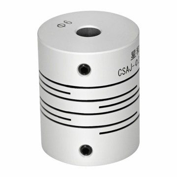 High Precision Aluminum Alloy Flexible Slit Coupling for 3D Printers and CNC Machines