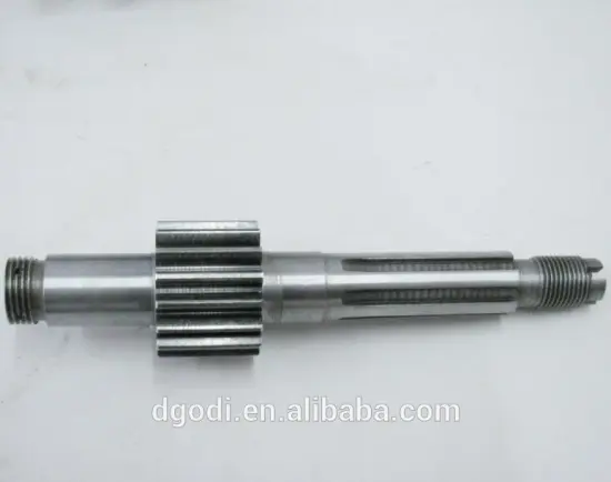 small pinion spur gear shaft and other engine vertical shaft