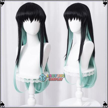 Demon Slayer Kimetsu No Yaiba Muichiro Tokito Wig