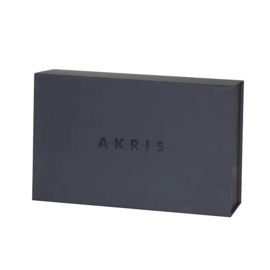 Flap Cardboard Paper Folding Magnetic Closure Gift Box