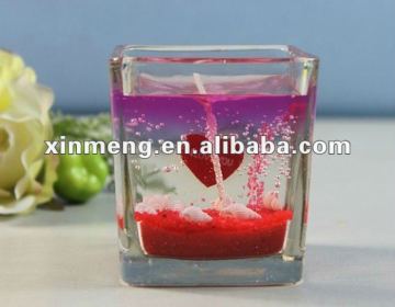 gel candle/gel candle weddings/candle gel