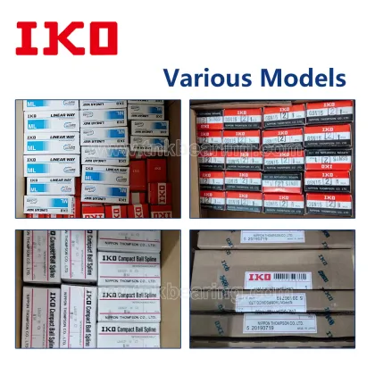 Original Japan IKO MX20 & MXN20 Linear Rails: 20mm Slide Blocks, Linear Guides, Rail Blocks, and Square CNC Bearings