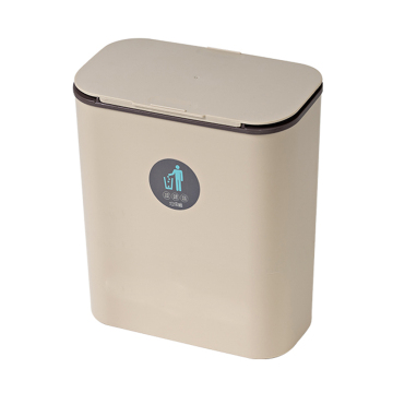 Wall-Mounted Slide Cover Trash Can