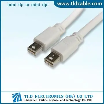 Mini DisplayPort DP Male to Mini DisplayPort DP Male Cable