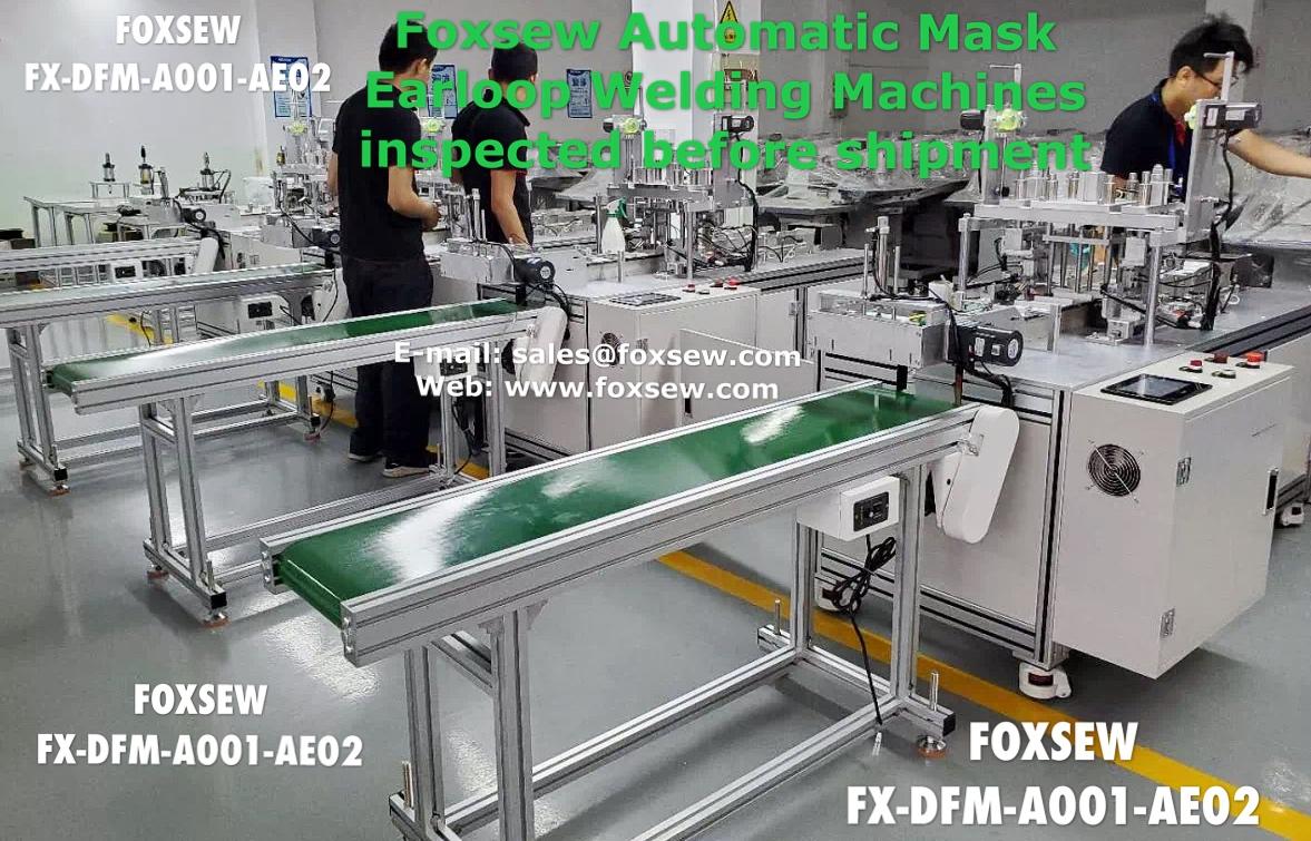 Automatic Mask Earloop Welding Machines FX-DFM-A001-AE02 -1