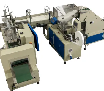 Automatic Counting and Group Packing Machine for PLA Straw Papers