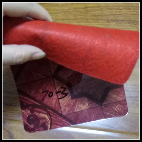 Red Backing Indoor PVC Roll Flooring