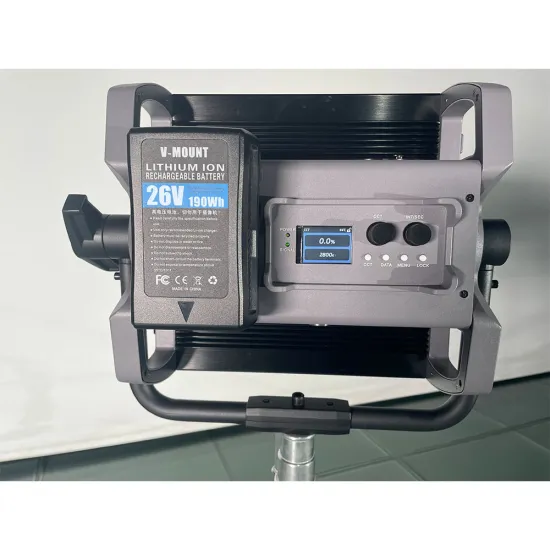 professional photography lighting 400W CW WW Bi color panel with battery powered
