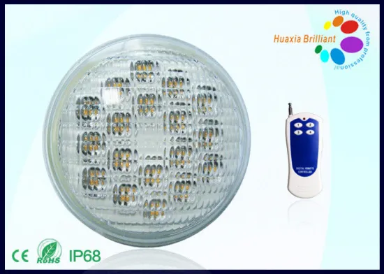 Stainless Steel Par56 Led Swimming Pool Lights 9w 2800k , 24v Ac Led Pool Light