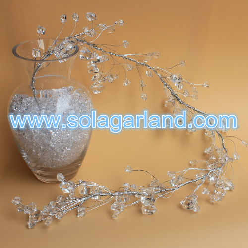 Acrylic Crystal Stone Beaded Branch Wedding Decor
