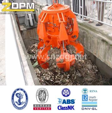 Elektrischen hydraulischen Müll Eimer greifen